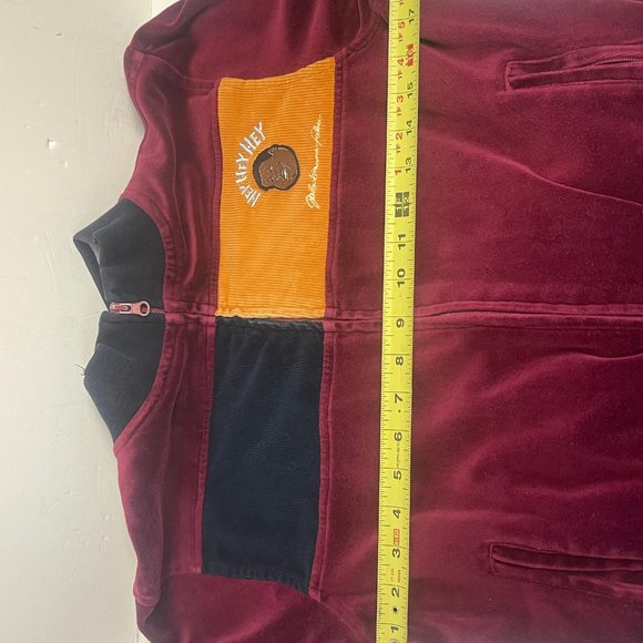 Fat Albert and the Junkyard Gang Velour Jacket FUBU Size S (8/10) pockets - I906 - Picture 8 of 9